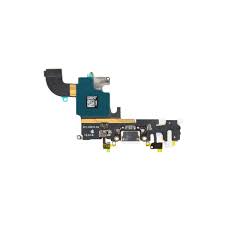 Nappe connecteur de charge + Jack noir iPhone 6S