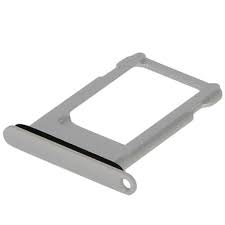 Tiroir SIM Argent iPhone 8 Plus (Compatible)