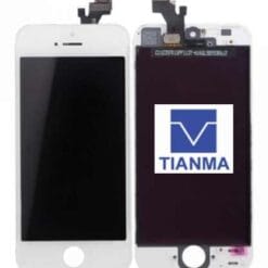 Ecran Tianma LCD + Vitre Tactile iphone 5 blanc