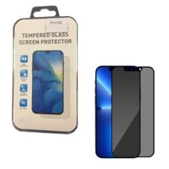 Vitre de protection en verre trempé Privacy iPhone 16 Pro Max (Full 3D) avec Boîte