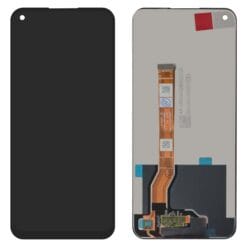 Ecran LCD + Vitre Tactile (sans châssis) Noir Oppo A76 (Compatible)
