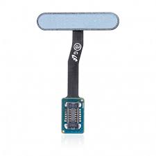 Bouton power + empreintes digitales Bleu Samsung Galaxy S10e