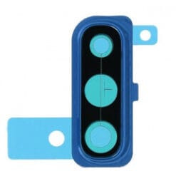 Lentille caméra avec châssis bleu Samsung Galaxy A50