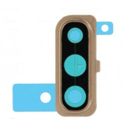 Lentille caméra avec châssis corail Samsung Galaxy A50