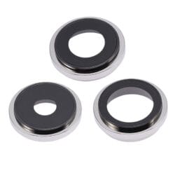 Lentille caméra + anneau argent iPhone 14 Pro Max