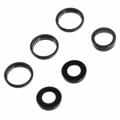 Lentille caméra + anneau titane noir iPhone 15 Pro Max