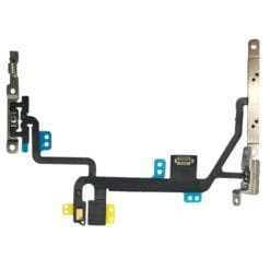 Nappe On/Off + volume avec plaque métal iPhone 8