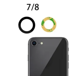 Lot de 5 Lentilles Caméra Arrière iPhone 7 / 8