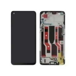 Ecran Oled + vitre tactile + Châssis Noir Oppo Reno4 pro 5G (Officiel)