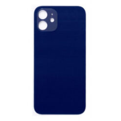Plaque arrière en verre NEUTRE iPhone 13 mini bleu (pour machine laser)
