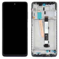 Ecran LCD + Vitre Tactile (avec châssis) Noir Xiaomi Pocophone X3/X3 Pro (Compatible)