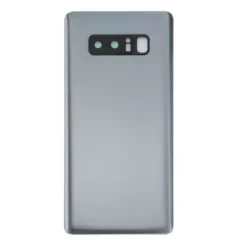 Vitre Arrière + Lentille Caméra Argent Samsung Galaxy Note 8 (Compatible)