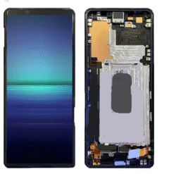 Ecran LCD + vitre tactile avec chassis Sony Xperia 5 II (Officiel) Noir