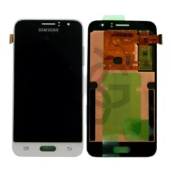 Ecran LCD + Vitre Tactile Blanc Samsung J1 2016 J120F (officiel)
