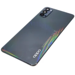 Vitre Arrière + Lentille Caméra Noire Oppo Reno 4 5G (Compatible)