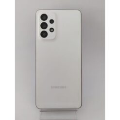 Vitre Arrière + Lentille Caméra Blanche Samsung Galaxy A53 5G (A536B) (Compatible)