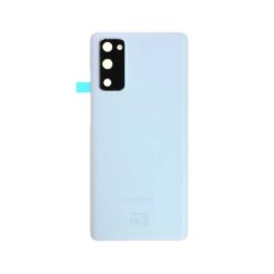 Vitre arrière + vitre caméra Blanche Samsung Galaxy S20 FE / S20 FE 5G G780F / G781B (officiel)