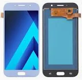 Ecran LCD + Vitre Tactile Samsung Galaxy A7 2017 A720 (Officiel) Bleu