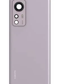 Vitre arriere + Vitre Camera violet Xiaomi  12 Pro (officiel)