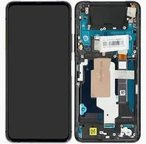 Ecran LCD + Vitre Tactile (avec châssis) Noir Asus Zenfone 7 (ZS670KS)/7 Pro (ZS671KS) (Compatible)