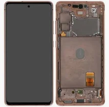 Ecran AMOLED + Vitre tactile (avec châssis) Bronze (Reconditionné) Samsung Galaxy Note 20 SM-N980F/N981F