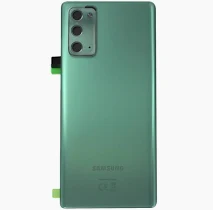 Vitre arrière + vitre caméra Samsung Galaxy Note 20 N980F/N981F vert (Officiel)