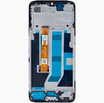 Ecran LCD + Vitre Tactile (avec châssis) Noir Oppo A77 5G/A57 5G (Reconditionné)