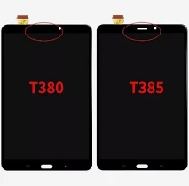 Ecran LCD + Vitre Tactile (sans châssis) Samsung Galaxy Tab A (2017) (T380/T385) (Compatible)