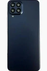 Vitre arrière + vitre caméra bleue Samsung Galaxy M33 5G M336B (officiel)