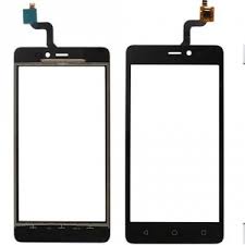 Vitre Tactile Noire Wiko Freddy 4G (M202-X70130-010) (Compatible)