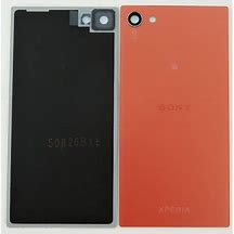 Vitre Arrière + Vitre Caméra Corail Sony Xperia Z5 Compact (Compatible)