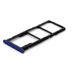 Tiroir SIM Bleu Huawei Y7 2018 (Compatible)