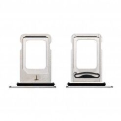 Tiroir SIM Argent iPhone XS Max (Compatible)