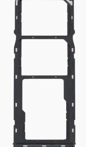 Tiroir Double SIM Noir Samsung A04 (A045F) (Reconditionné)