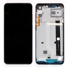 Ecran LCD et Vitre tactile + Chassis noir Wiko View 3 Pro (officiel)