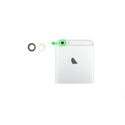 Lot de 5 vitres caméra iPhone 6/6S
