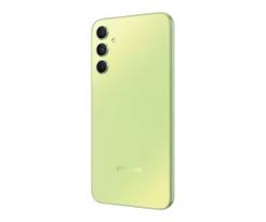 Vitre arrière + vitre caméra Jaune Citron Samsung Galaxy A34 5G (A346B) (officiel)