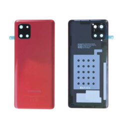 Vitre arrière + vitre caméra Samsung Galaxy Note 10 Lite SM-N770 rouge (Officiel)