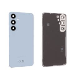 Vitre arrière + lentilles caméra Bleue Samsung Galaxy S24 FE (S721B) (Officiel)