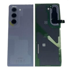 Vitre arrière + vitre caméra Bleu Cobalt Samsung Galaxy Z Fold 5 F946B (Officiel)