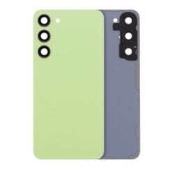 Vitre Arrière + Lentille Caméra Lime/Bleu/Jaune Samsung Galaxy S23 Plus (Compatible)
