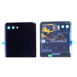 Vitre Arrière Noire Complet Samsung Galaxy Z Flip (F700) (Compatible)