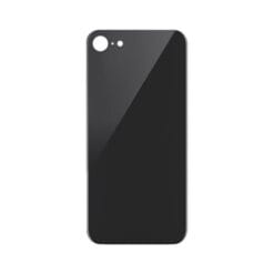 Plaque arrière en verre NEUTRE iPhone 8 noir (pour machine laser) NEUTRE