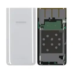 Vitre arrière inférieure argent Samsung Galaxy A80 A805F (officiel)