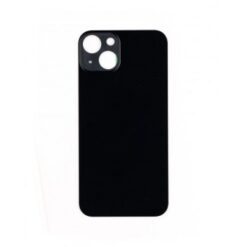Plaque arrière en verre NEUTRE iPhone 13 mini noir (pour machine laser)