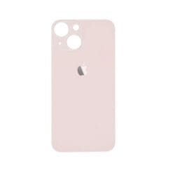 Plaque arrière en verre NEUTRE iPhone 13 Rose (pour machine laser)