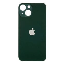 Plaque arrière en verre NEUTRE iPhone 13 Vert (pour machine laser)