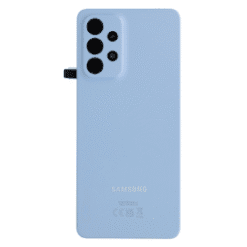 Vitre arrière + vitre caméra bleu Samsung Galaxy A33 5G A336B (officiel)
