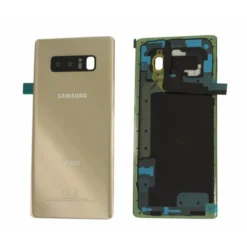 Vitre arrière + Vitre caméra Samsung Galaxy Note 8 SM-N950F (officiel) Or