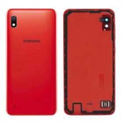 Vitre arrière + vitre caméra Rouge Samsung Galaxy A10 A105FN (Officiel)